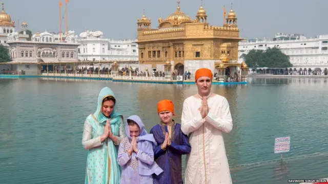 ਜਸਟਿਨ ਟਰੂਡੋ ਪਰਿਵਾਰ ਸਮੇਤ ਹਰਿਮੰਦਰ ਸਾਹਿਬ ਵਿੱਚ