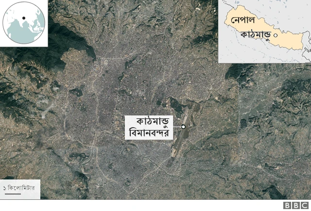 নেপালের মানচিত্র