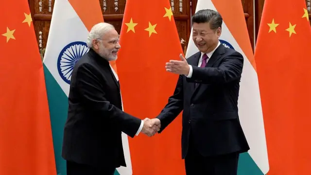 मोदी, शी जिनपिंग