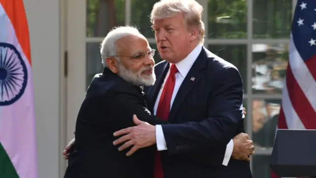 नरेंद्र मोदी और ट्रंप