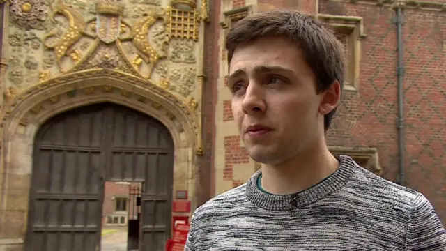 Мэтт Гертлер, студент Кембриджа