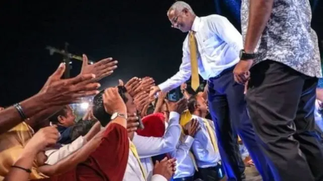 इब्राहिम सोली, मालदीव, भारत