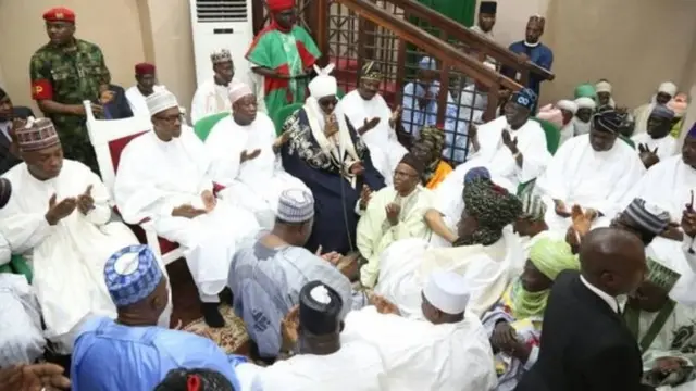 Buhari ati awọn gomina mejilelogun (22) ni wọn pe sibi igbeyawo ọmọ gomina ipinlẹ Ọyọ ati tipinlẹ Kano ninu osu kẹta