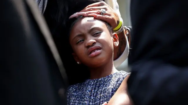 Hija de George Floyd.