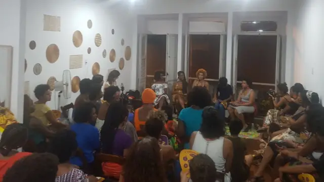 Plateia do debate com marielle na casa das pretas