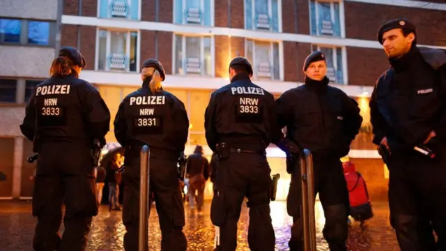 जर्मनी में कोलोन शरह का नज़ारा