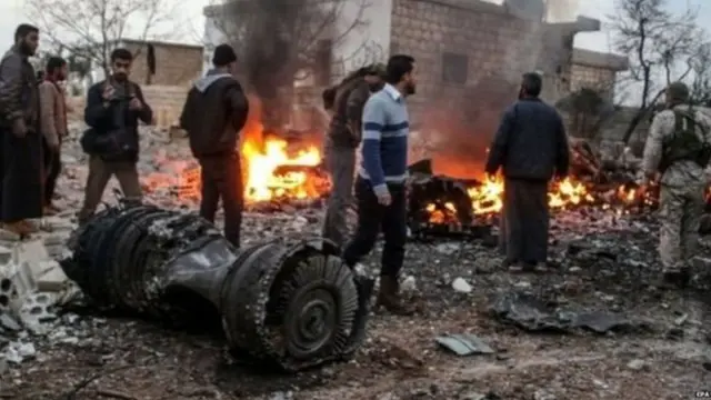 सिरिया विमान अवशेष