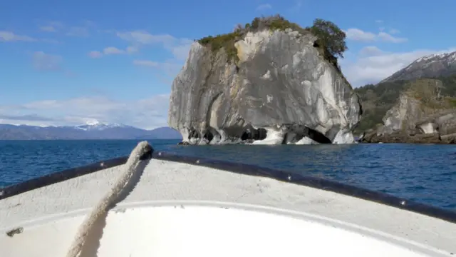 Catedral de mármol desde lejos