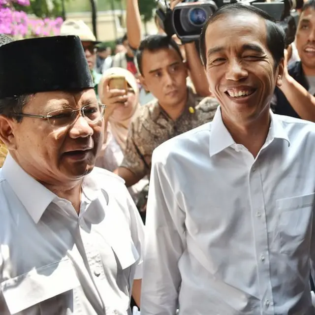 Prabowo Subianto dan Joko Widodo