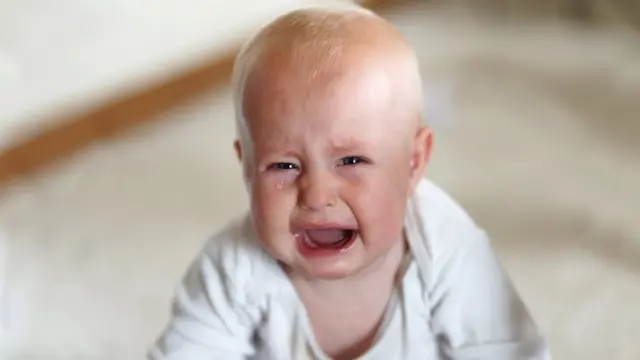Bebé llorando