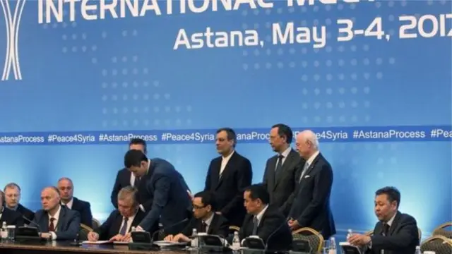 دا هوکړه استانه کې د خبرو په درشل کې شوې ده