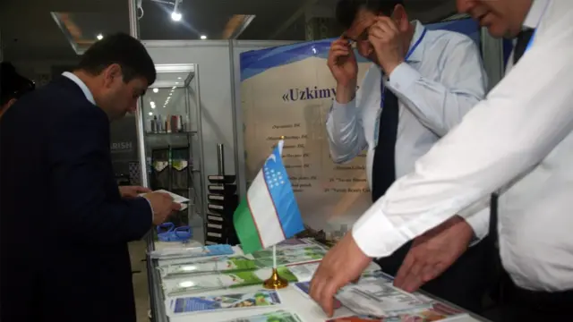 Душанбедаги Ўзбекистон маҳсулотлари кўргазмаси