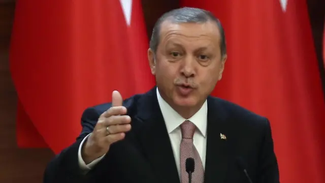 Turkish President Recep Tayyip Erdogan