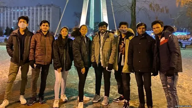 युक्रेनमधील मराठी विद्यार्थी