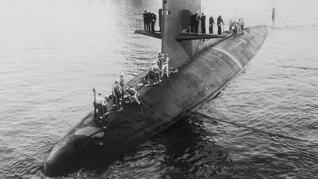 АПЛ "Скорпион" в Портсмуте, 1960 год