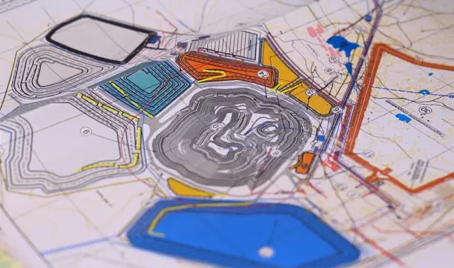 Схема Томинского ГОКа