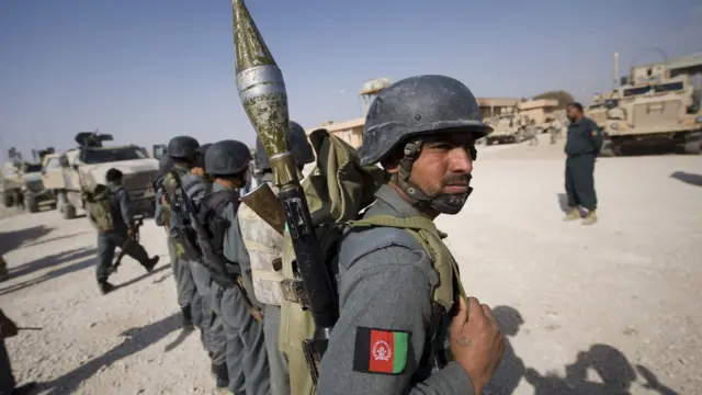 نیروهای امنیتی افغان