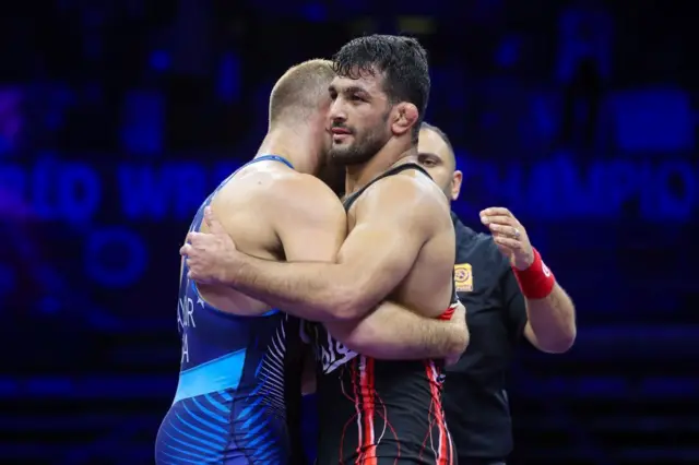 مسابقات یزدانی و تیلور از جمله مهیج‌ترین مسابقات کشتی جهان بود