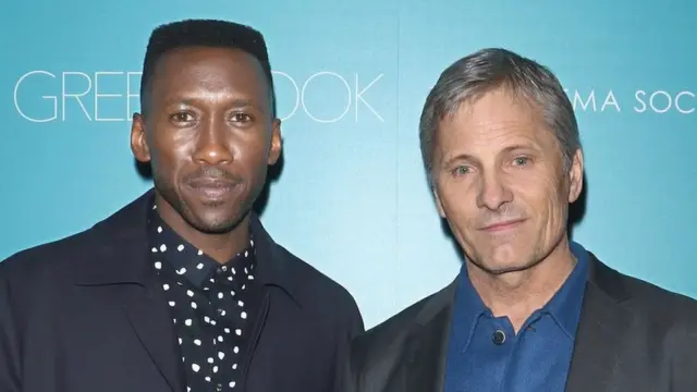 《绿皮书》主角马赫沙拉·阿里（左，Mahershala Ali）和维果·莫腾森（右，Viggo Mortensen）