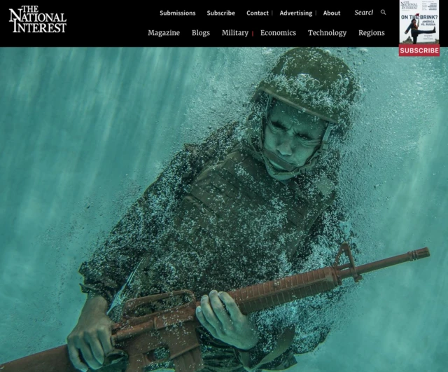 نشریه نومحافظه‌کار نشنال اینترست در چند مقاله جداگانه به جنگ احتمالی با ایران و سناریوهای شبیه‌سازی شده در پنتاگون پرداخته