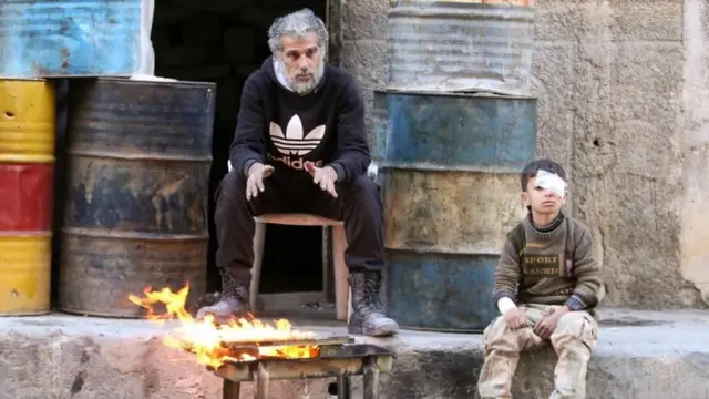 ساکنان بخش شرقی حلب