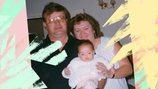 Kelsey Rickards with her family