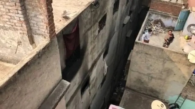 ਉਹ ਫੈਕਟਰੀ ਜਿਸ ਵਿੱਚ ਅੱਗ ਲੱਗੀ