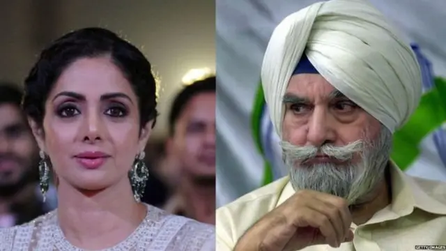 श्रीदेवी और केपीएस गिल