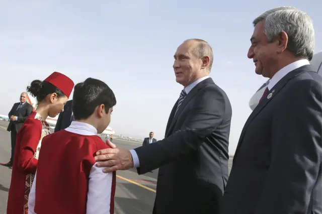 Путин и Саргсян