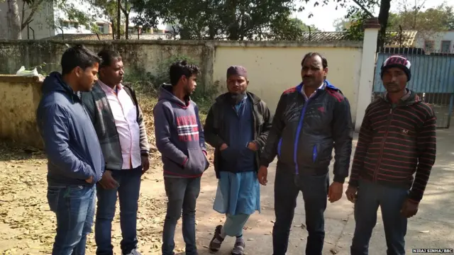 मृत के परिजन