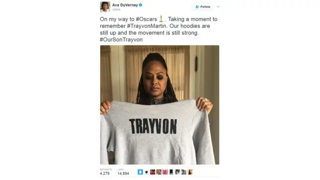 Travyon Martin, Ava Duvernay