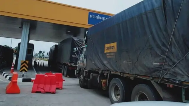 ထိုင်းပို့ကုန်တွေကို မြန်မာကုန်သွယ်ရေးဂိတ်အတွင်းက ဂိုဒေါင်တွေအထိ ပို့လို့ရပြီ