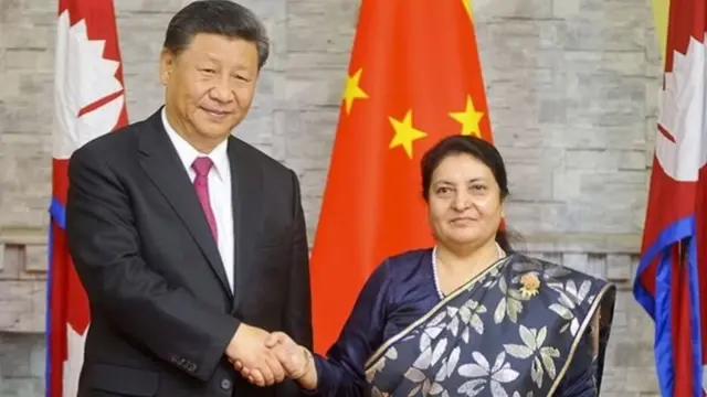 विद्या भण्डारी र सी जिन्पिङ