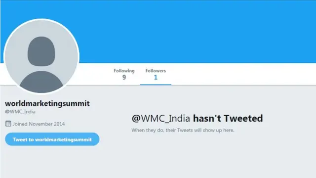 @WMC_India का ट्विटर हैंडल