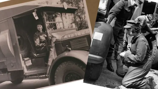 La futura reina conduciendo y aprendiendo a arreglar camiones.