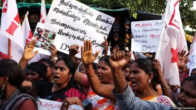 ਤਮਿਲਨਾਡੂ 'ਚ ਵਿਰੋਧ ਪ੍ਰਦਰਸ਼ਨ