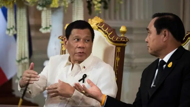 นายดูแตร์เต และ พล.อ.ประยุทธ์