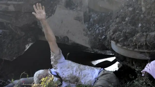 Крушение поезда в Турции