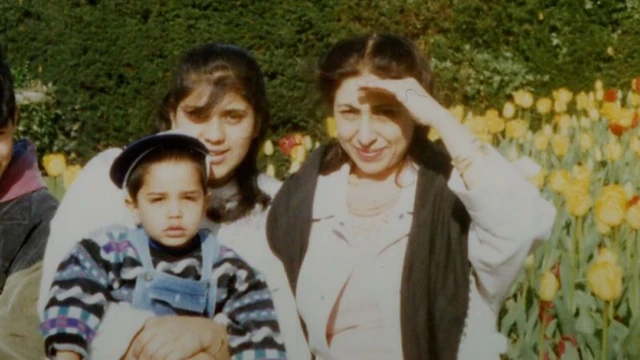 Mim Shaik con Zahida.
