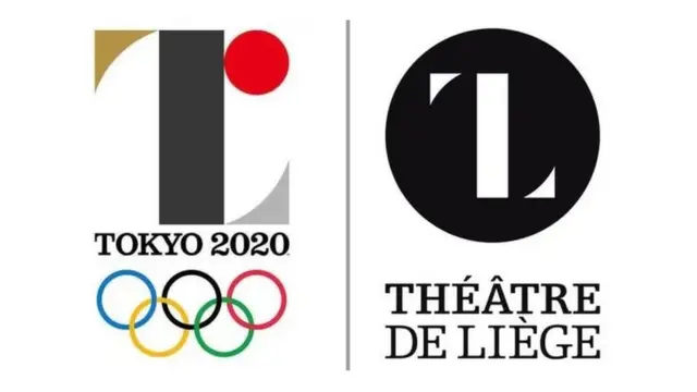 ٹوکیو 2020 کا لوگو تھیٹر ڈے لیج کے لوگو کے ساتھ