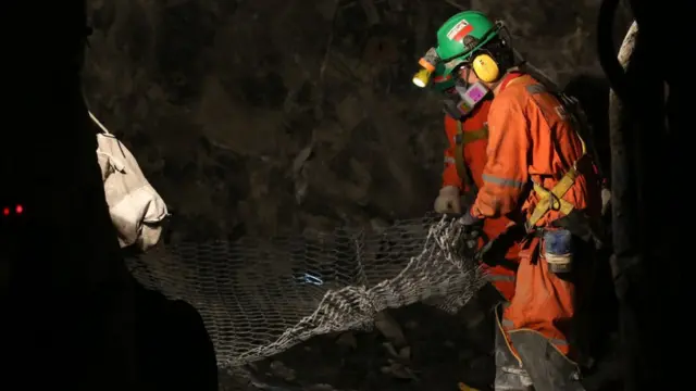Trabajadores del cobre
