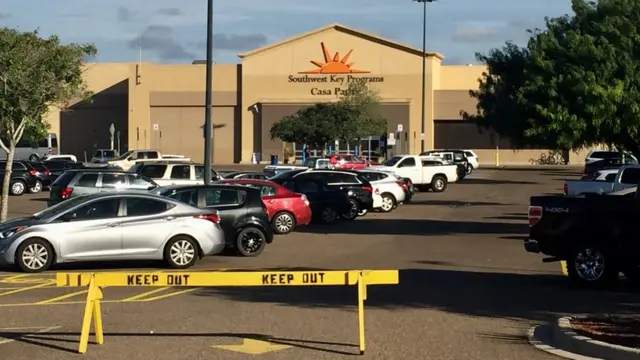 Casa Padre detention centre in Brownsville, Texas