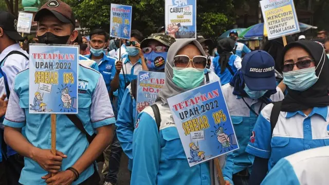Upah Minimum Buruh Kelompok Buruh Berencana Demo Dan Mogok Nasional Upah Minimum Buruh Kelompok Buruh Berencana Demo Dan Mogok Nasional