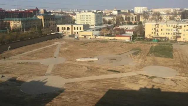 Парк қурилишига киришилган ҳам эди