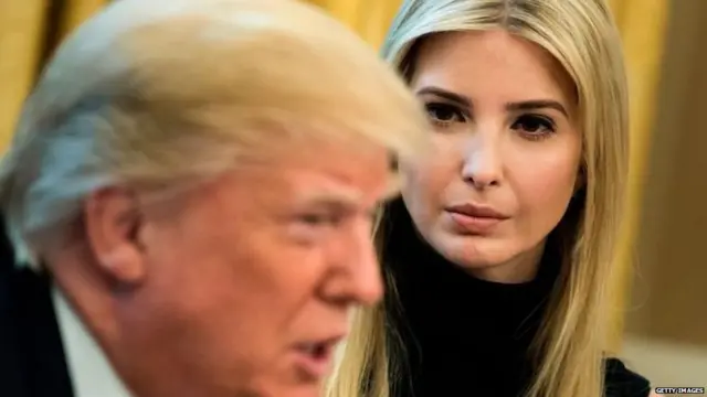 डोनाल्ड ट्रंप आणि इवांका