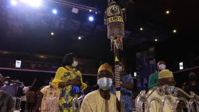 "Prophet TB Joshua burial live": [Grave, tribute] and how dem bury 'Emmanuel TV, Synagogue preacher for Lagos'