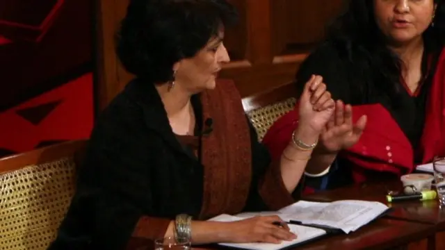 এডিটরস গিল্ড অব ইন্ডিয়ার প্রেসিডেন্ট সীমা মুস্তাফা