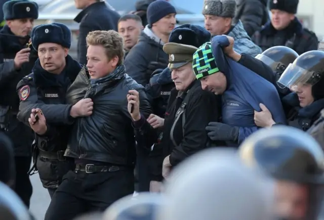 Москва протести