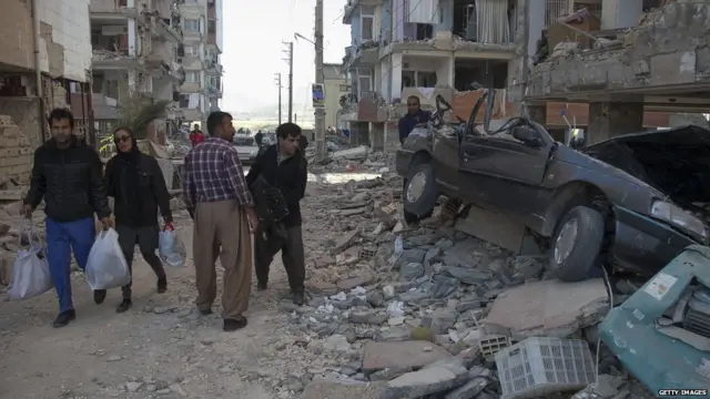 ईरान, भूकंप