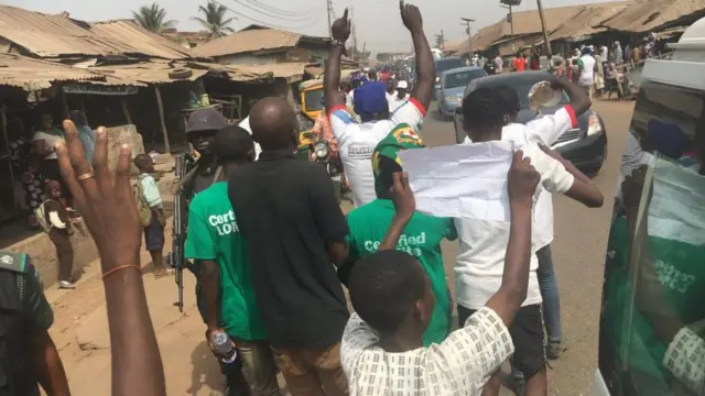 Aworan igbakeji Aarẹ ni ilu Ilorin